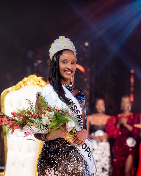 Miss Rwanda 2022 Nshuti Divine Muheto Une Beauté Venue Du Ciel