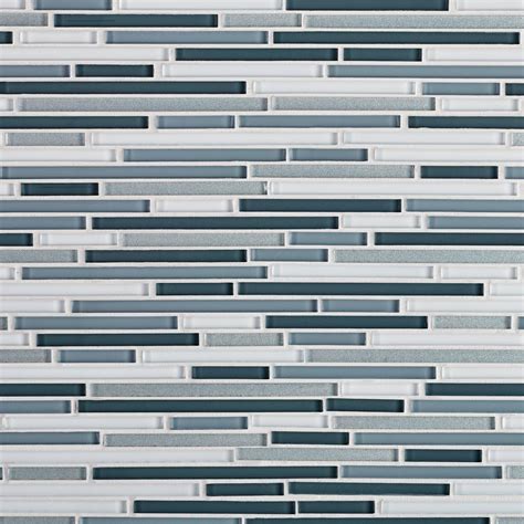 Sydney Linear Glass Mosaic Floor And Decor