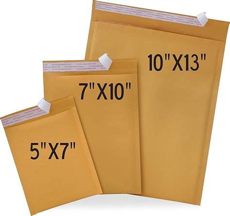 Mailing Padded Envelopes Kraft Bubble Mailers Assorted Sizes X