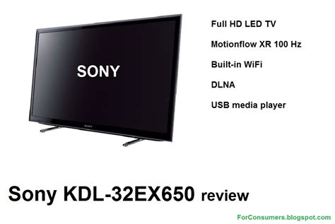 Sony KDL 32EX650 Full HD LED TV Review Test And Review