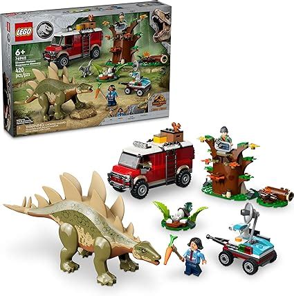 Amazon.com: LEGO Jurassic World Dinosaur Missions: Stegosaurus ...