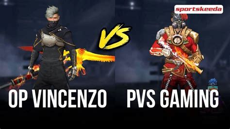 Op Vincenzo Vs Pvs Gaming Who Has Better Stats In Free Fire