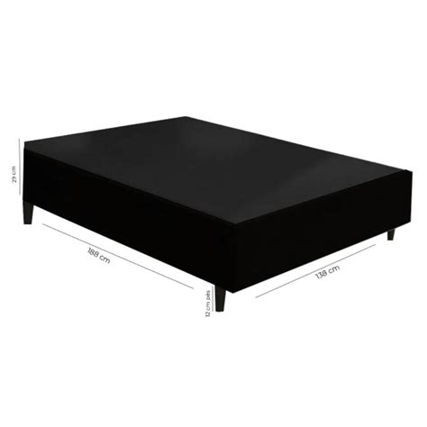 Cama Box Semi Casal Base Cama Pontofrio