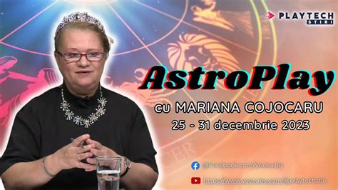 Horoscop S Pt M Na Decembrie Cu Mariana Cojocaru Chiron Vine Cu