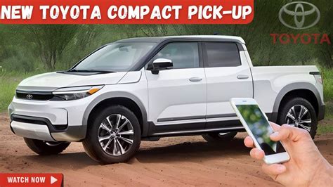 First Look 2025 Toyota Compact Pickup Truck Maverick And Santa Cruz