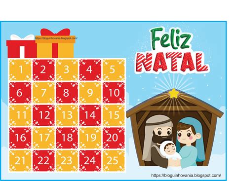 Calendario Advento Infantil