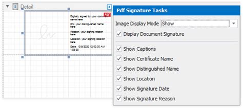 PDF Signature DevExpress End User Documentation