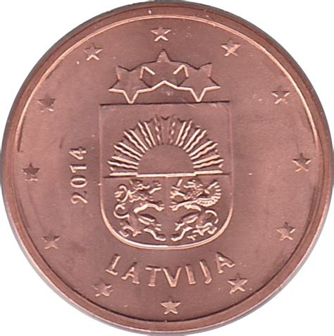 5 Cents D Euro Lettonie Numista