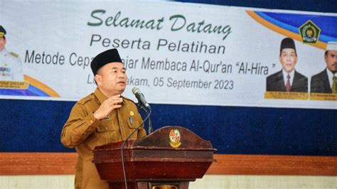 Pelatihan Baca Cepat Al Quran Al Hira Diluncurkan Sekda Zaman Dulu