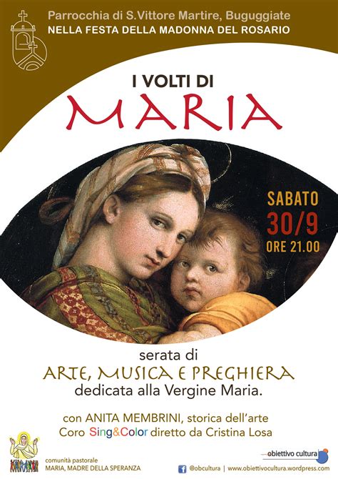 I Volti Di Maria Comunit Pastorale Maria Madre Della