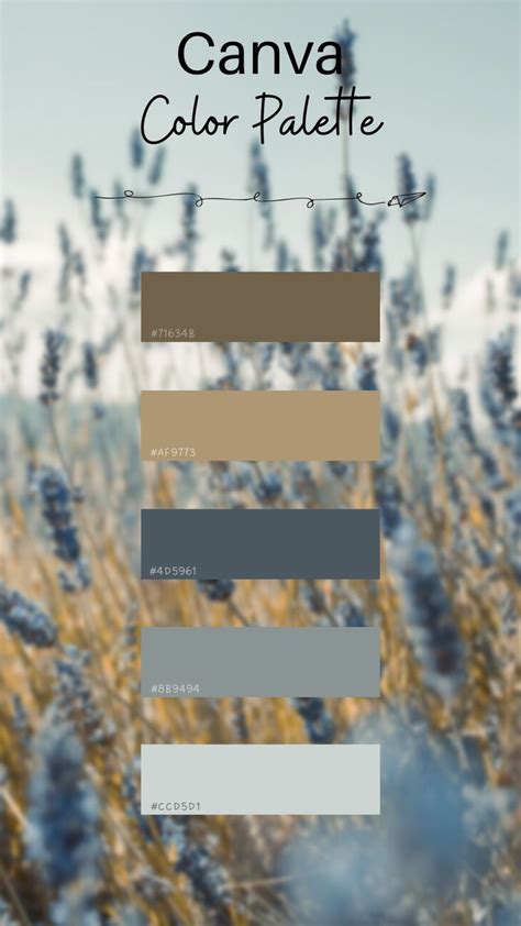 Canva Color Palette Aesthetic Color Palet Warna Warna Desain