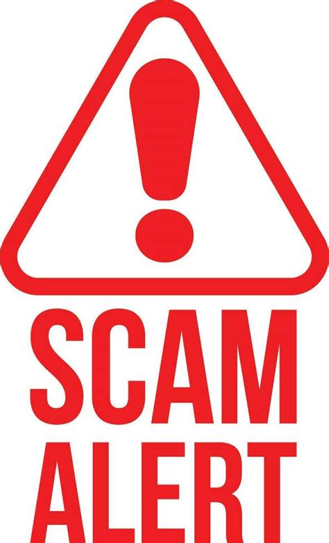 Scam Alert Warning Sign Icon 35816162 Vector Art At Vecteezy