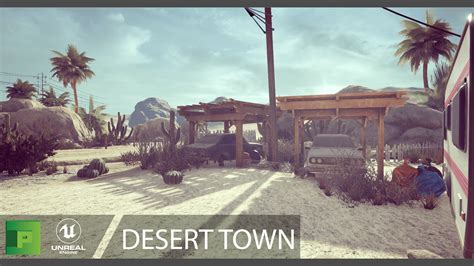 Desert Town by PolyPixel in Environments - UE4 Marketplace