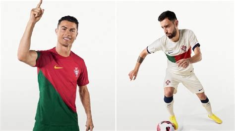 Con Cristiano Ronaldo Selección De Portugal Presentó Las Camisetas Que Usará En Qatar 2022