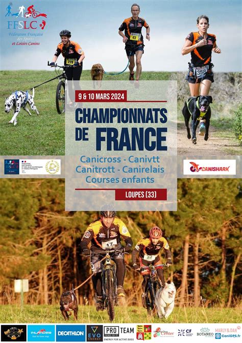 Championnat De France De Canicross Et Mars En Gironde