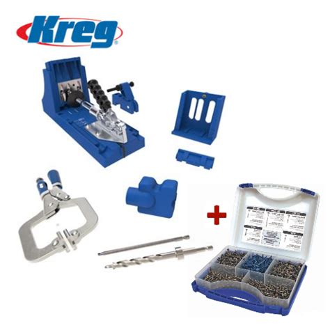 Bundle Kreg Jig K Master System Metric Version W Pocket Hole Screw