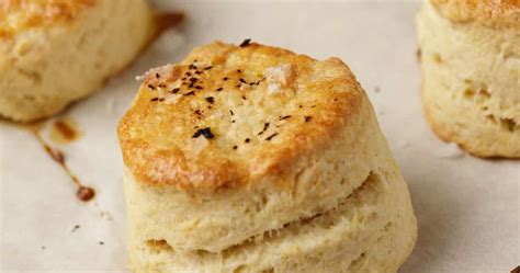 Tall And Flaky Buttermilk Biscuits From Scratch Punchfork