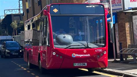 Brand New Stagecoach London Route Yj Ewl Switch