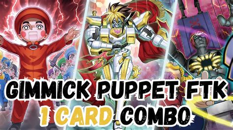 Gimmick Puppet New Support Is So Insane 1 Card FTK Yugioh Combos