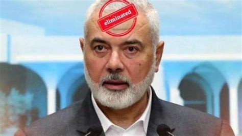 Israel Mengaku Bertanggung Jawab Atas Terbunuhnya Ismail Haniyeh Iran