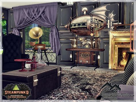 The Sims Resource Steampunked Kres Living Room Cc Only Tsr