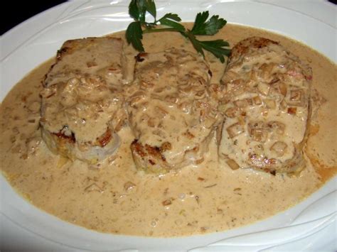 Dijon Pork Loin With Cognac Cream Sauce Recipe