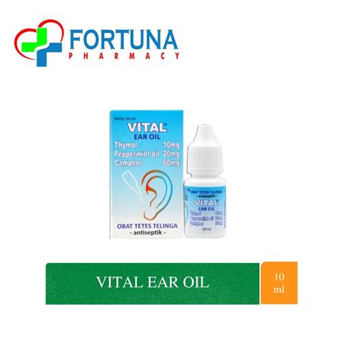 Jual Vital Ear Oil Obat Tetes Telinga Antiseptik Pembersih Infeksi