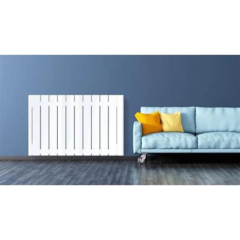 Radiateur à inertie RCO 5S C Fluide caloporteur 1000W Blanc