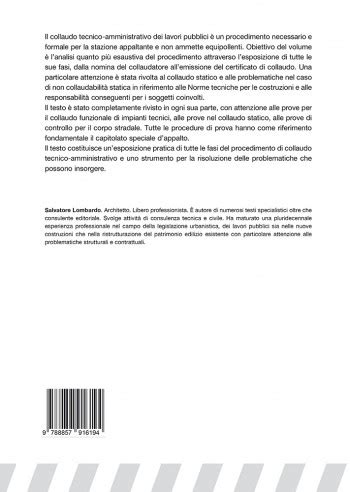 Ebook Collaudo Tecnico Amministrativo Dei Lavori Pubblici Vii