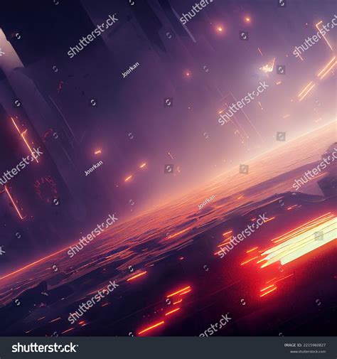 Chronos Terminal Time Travel Digital Art Stock Illustration 2215960827 ...