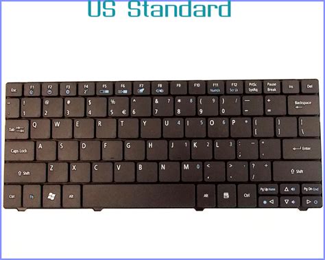 Laptop Us Layout Keyboard For Acer Aspire One Mp B U