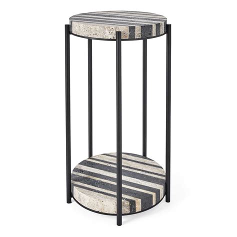 Strie Accent Table Uttermost