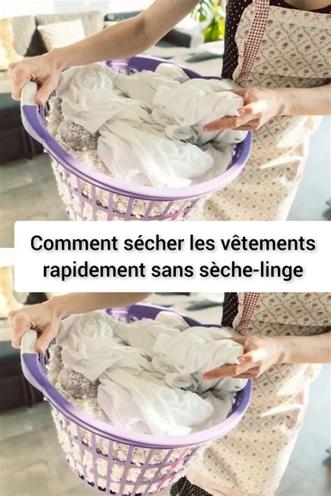 Comment sécher rapidement le linge en hiver si vous navez pas de sèche