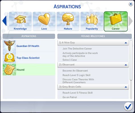 85+ Sims 4 Custom Aspirations You Need to Try (CC Aspirations)