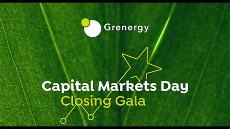 Grenergy Capital Markets Day Closing Gala 2023 Youtube