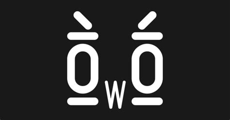 ÒwÓ Angry OwO Emoticon Emoji Shirt- Emoji Dark tee - Owostands ...