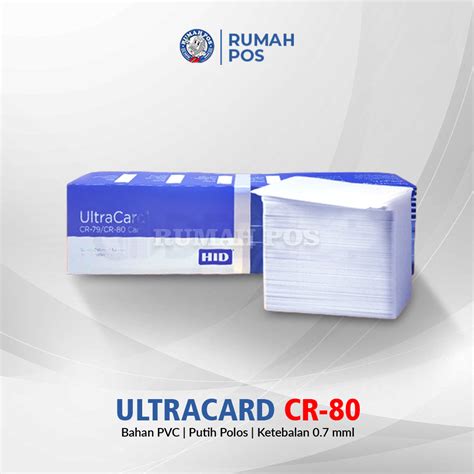 Jual Kartu Blank Card Putih Polos Hid Ultracard Noco Pvc Cr Isi