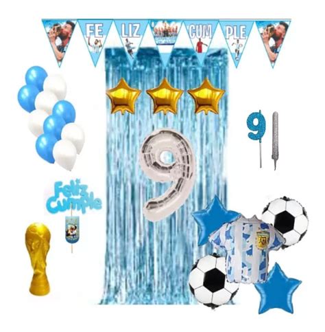 Globos Seleccion Argentina Mundial Messi 25u 12p Latex Mebuscar Argentina