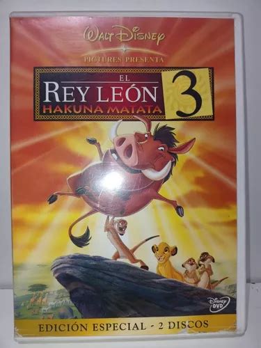 El Rey León Dvd 3 Hakuna Matata Edición Especial 2 Discos MercadoLibre