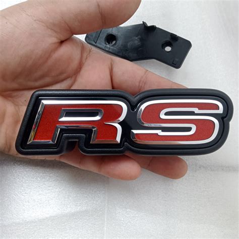 Jual Logo Emblem Lambang Huruf Rs Grill Depan Honda Jazz New Brio Rs