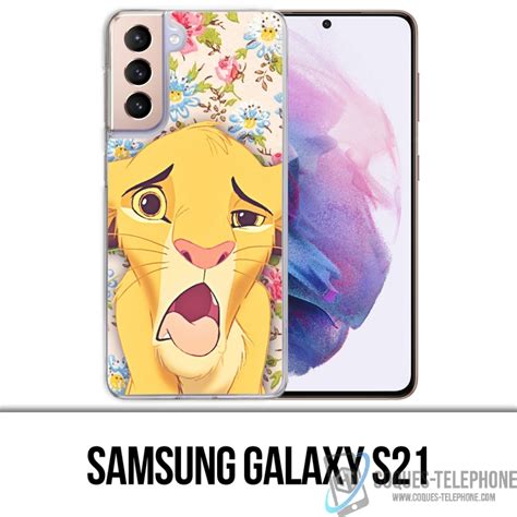 Case For Samsung Galaxy S21 Lion King Simba Grimace