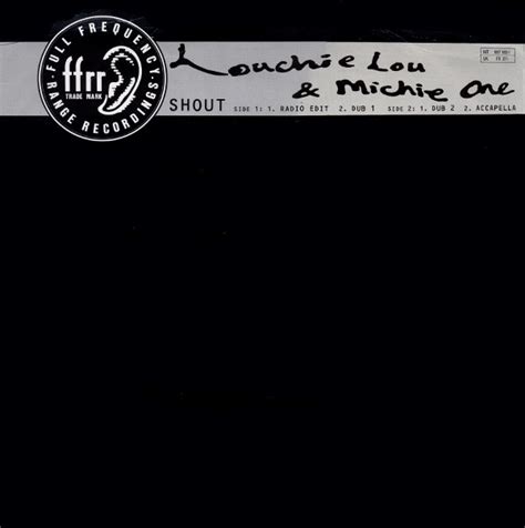 Louchie Lou And Michie One Shout 12 Single Breakbit Es