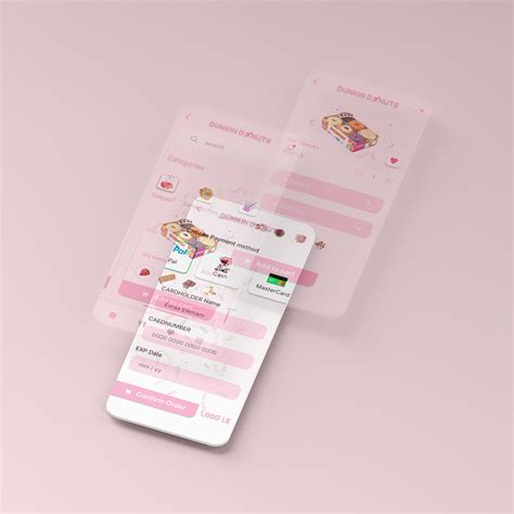 Dunkin Donuts App on Behance