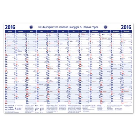 Paungger poppe mondkalender – Bürozubehör