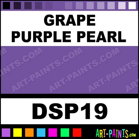 Grape Purple Pearl SoSoft Shimmering Pearls Glitter Paints, Sparkle ...