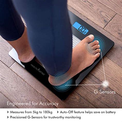 Healthsense Dura Glass Ps 115 Digital Personal Body Weighing Scale