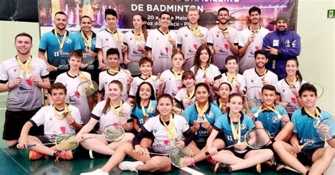 Badminton de Toledo conquista mais de 40 medalhas na 3ª etapa do