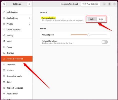 How To Change Mouse Primary Button In Ubuntu Linux Geek Rewind