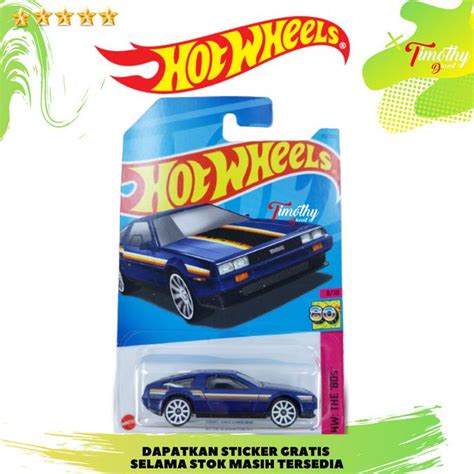 Jual Hot Wheels Dmc Delorean Biru Navy Hw The S Shopee Indonesia