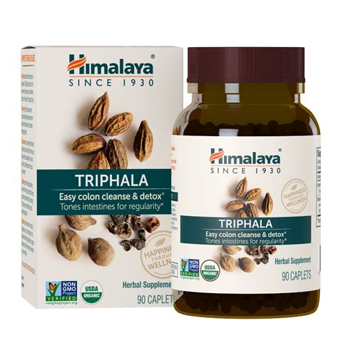 Himalaya Organic Triphala Caplets Bodycrafters